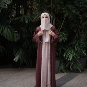 Premium Handworked Abaya Set